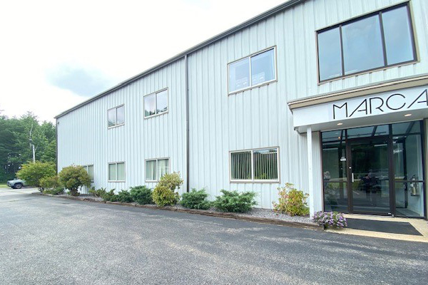 Front of the Marca Coatings Technologies main building in Gorham, Maine.